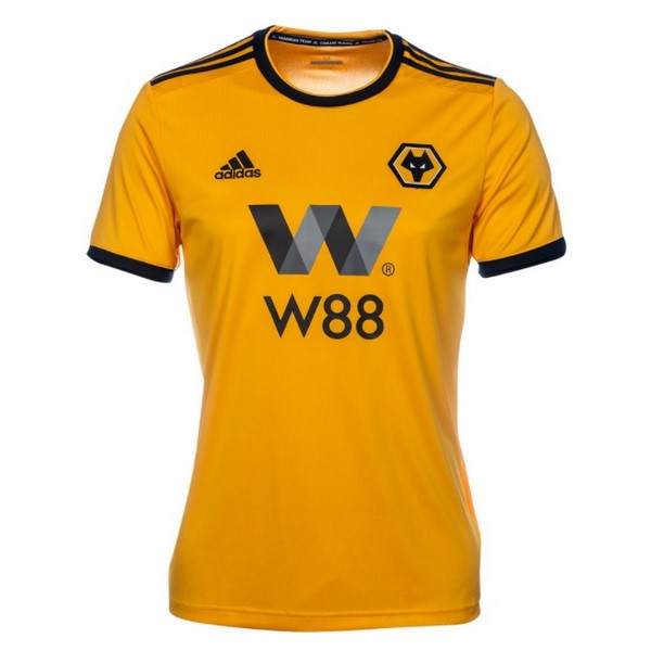 Tailandia Camiseta Wolves Primera 2018-2019 Amarillo